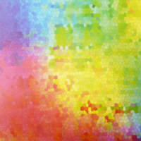 Transparentpapier Mosaik, 5 Blatt, 23x33 cm