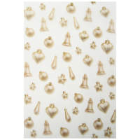 Transparentpapier Weihnachtsgrüße, 5 Blatt,...