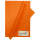 Blumenseide 26 Bögen orange, 50x70 cm, 20g/m²