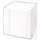 Notizbox glasklar, 700 Blatt weiß, 9,5x9,5x9,5 cm