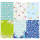Designpapierblock Party, DIN A4, 12 Blatt, 150g m²