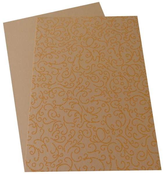 Fotokarton glanzornam apricot, 220g/qm, Din A4, 10 Blatt