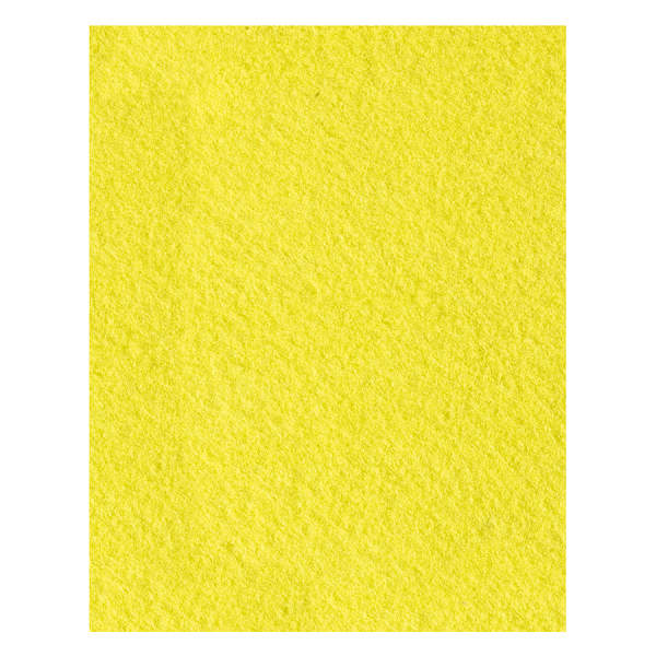 Bastelfilz stark zitronengelb, 30 x 45 cm, 3,5 mm, 1 Bogen