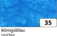 Faserseide königsblau, 47 x 64 cm, 10 Bogen, 25 g...