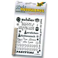 Rubbelinge Danke, 3 Blatt