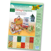 Designpapierblock Herbst/Winter DIN A4, 12 Blatt,...