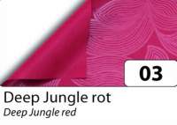 Desingnpapier Premium, Deep Jungle rot, 50x70 cm, 1 Bogen