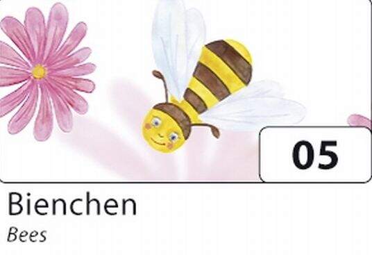 Motivkarton, Bienchen, 50x70 cm, 10 Bogen