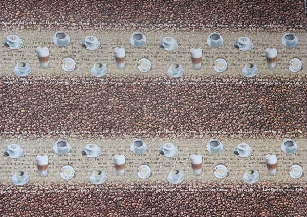 Motivkarton, Kaffee, 50x70 cm, 10 Bogen
