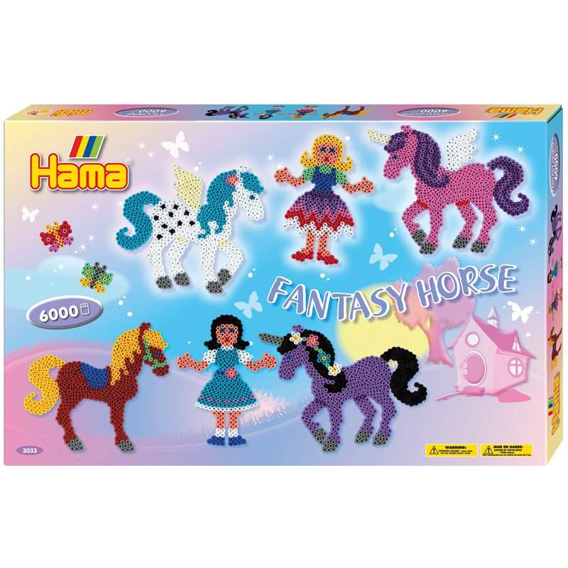 Midi Geschenkpackung ponyhof Midiperlen, hama bügelperlen midi geschenkpackung und geschenksets kaufen im Shop bei Bastelwelt Creativ