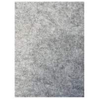 TrendyFilz Filzplatte hellgrau meliert, 75 x 50 cm, 3 mm...