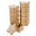 Pappboxen braun Stern, 10 Boxen in Sternform