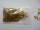 Stiftperlen gold, 30 g, ca. 10-12 mm lang