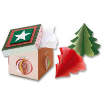 Bastelset Creativ Mix Christmas, 83 Teile Weihnachtspapiere Bastelpapier