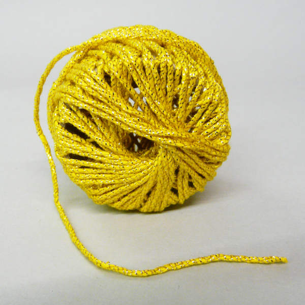 Kordel gold, ca. 2 mm dick, 20 m lang