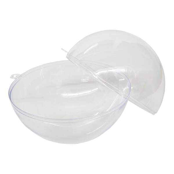 Kunststoffkugel transparent zerlegbar 14cm 5 Stk. Acrylkugeln