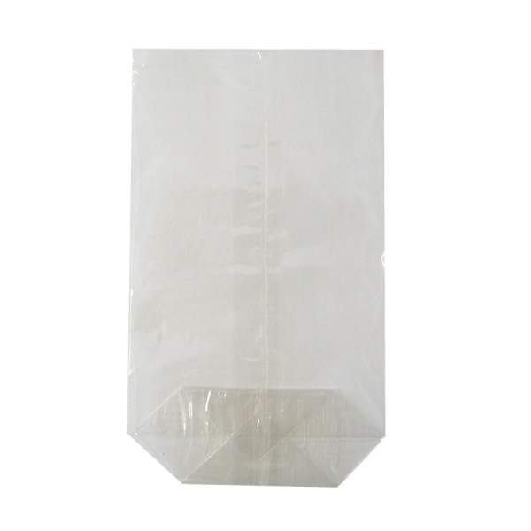 Zellglasbeutel ohne Druck 100 Stück, 85 x 145 mm Bio Beutel mit Standboden