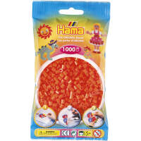 Bügelperlen orange, 1000 Stück, midi