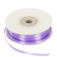 Satinband flieder, lavendel Rolle 3mm breit, 50m lang