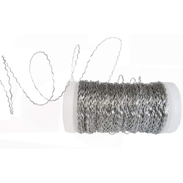 Bouillondraht Ø 0,3 mm x 60 m, silber