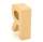 Papp Buchstabe R 17,5 x 5,5 cm Pappmache Dekobuchstabe