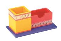 Stiftehalter 2 Fächer, 19x11x9,6 cm