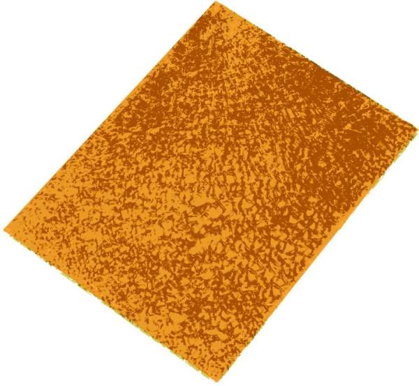 Crackle Mosaik, 1 Platte 15 x 20 cm, 4 mm stark, gold glänz.