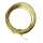 Aludraht champagner, heller goldton, ø 1 mm, 5 m lang