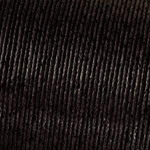 Baumwollkordel gewachst dunkelbraun, 1 mm x 6 m
