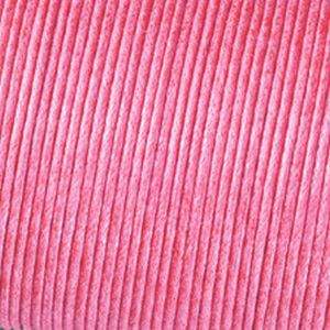 Baumwollkordel 2 mm gewachst, rosa, 100 m Rolle