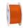 Seidenband orange 25m, Organzaband 1 Rolle