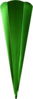 Schultüten Rohling irisierend grün 68 cm...