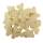 Holzherzen klein, Buchenholz 50 Stück natur, 33x25,5x3mm Streuherzen