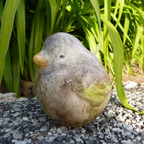 Styropor Vogel, 10 cm groß 1 Stück unbemalt