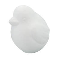 Styropor Vogel, 10 cm groß 1 Stück unbemalt