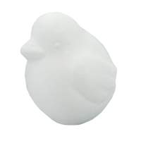 Styropor Vogel, 10 cm groß 1 Stück unbemalt