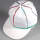 Kindermütze weiß, Ø 15-16 cm, mit Gummizug, Baseballmütze 1 Stk. Mütze