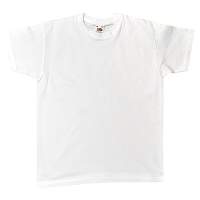 T-Shirt weiß, Größe 152, aus Baumwolle