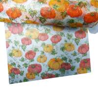Dekostoff Kürbis, 29 cm x 15 m, 1 Rolle
