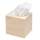 Holz-Tissue-Box, 14x12,5x13,5 cm, ohne Inhalt