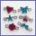 RubberLoops Charms Sparkle Glitzer, 6 Stück