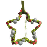 Drahtstern 15 cm groß, Pack mit 10 Stk. aus...