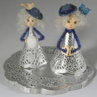 Doilies Zierdeckchen silber 100 Stück, Ø 16,5 cm