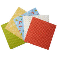 Faltblätter Weihnachten 15x15 cm, 50 Blatt in 5...