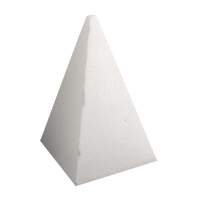 Styroporform Pyramide, ca. 20 cm hoch