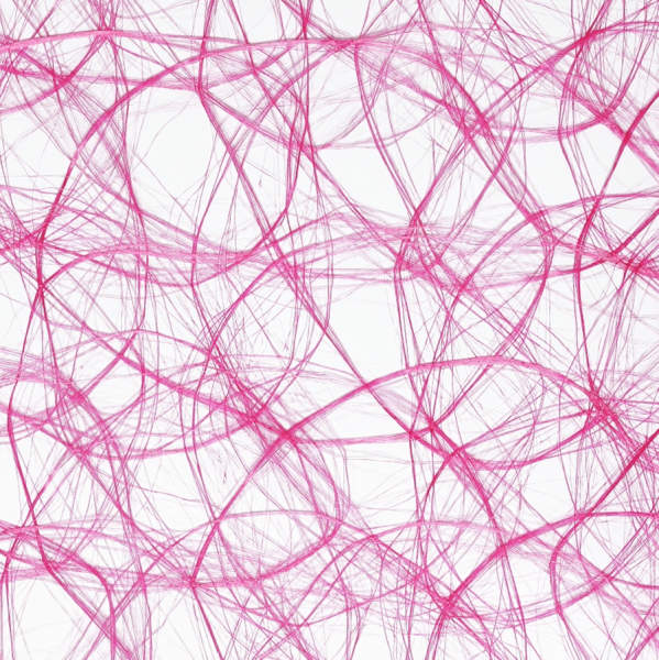 Tischvlies pink / petunie grob Sizoweb Creaweb 1 Rolle: ca. 30 cm x 25 m