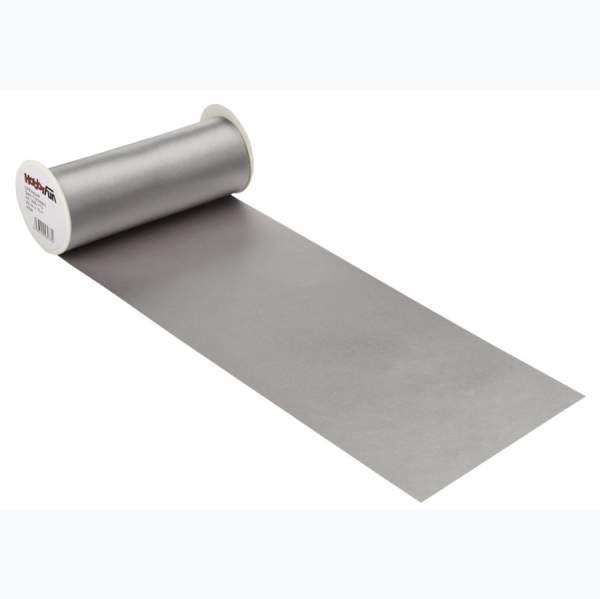 Satin Tischband, silber, 1 Rolle ca. 20 cm x 10 m
