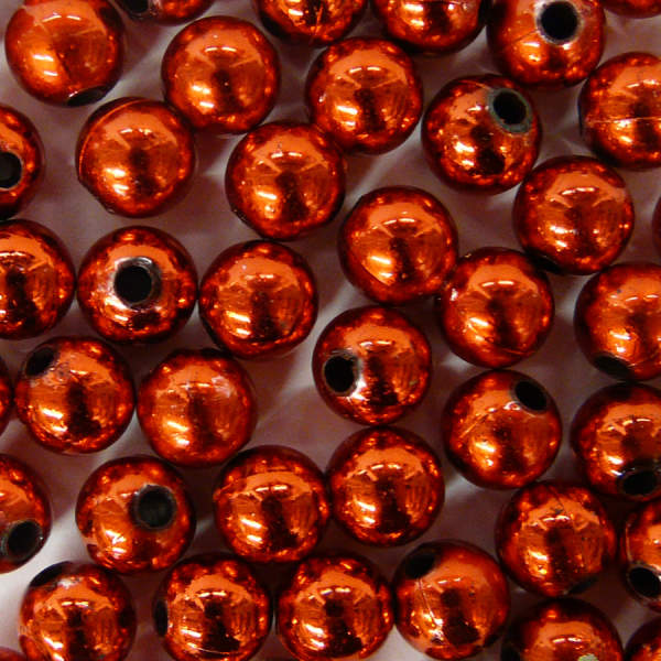 Dekoperlen rot 10 mm, 75 g