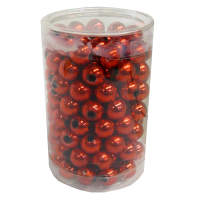 Dekoperlen rot 10 mm, 75 g
