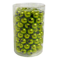 Dekoperlen grün gold 10 mm, 75 g